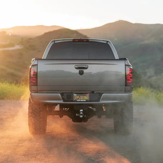 AlphaRex LUXX LED Tail Lights (Alpha-Black): Dodge Ram 1500 (02-06) & 3500 (03-06)