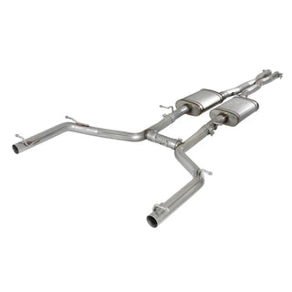 AFE MACH Force-Xp Cat-Back Exhaust System (Reuses OEM Tips): Dodge Challenger 3.6L V6 2015 - 2023