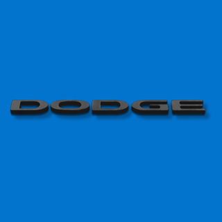 American Brother Designs DODGE Letters: Dodge Charger (06-23) & Durango (17-25)