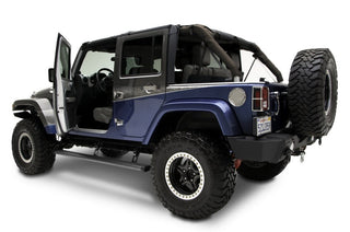 AMP Research Black PowerStep: Jeep Wrangler JK (2007-2018)