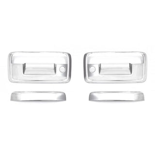 AVS Tailgate Handle Cover (2PC, Chrome): Dodge RAM 2002 - 2009 (1500, 2500, 3500)