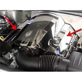 American Car Craft Polished Fuel Rail Coil Pack Covers: Dodge Charger / Chrysler 300 5.7L 2009 - 2024