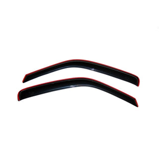 AVS Ventvisor In-Channel Window Deflectors (2PC, Smoke): Jeep Wrangler (18-25) / Jeep Gladiator (20-25)
