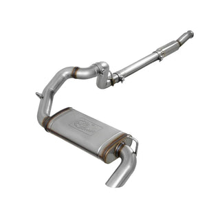 AFE MACH Force-Xp Hi-Tuck Cat-Back Exhaust System: Jeep Wrangler 2.0L 2018 - 2025