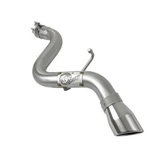 AFE MACH Force-Xp Hi-Tuck Axle-Back Exhaust System (Polished Tip): Jeep Wrangler JL 2018 - 2025 (2.0L I4 / 3.6L V6)
