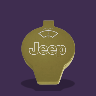 American Brother Designs Washer Fluid Cap Cover: Jeep Wrangler JK 2007 - 2018
