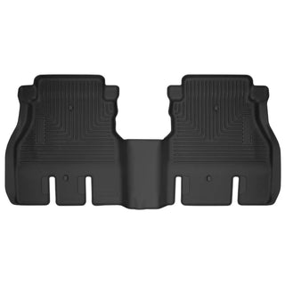 Husky Liners Black X-Act Contour Floor Liners (REAR): Jeep Wrangler 2018-2024