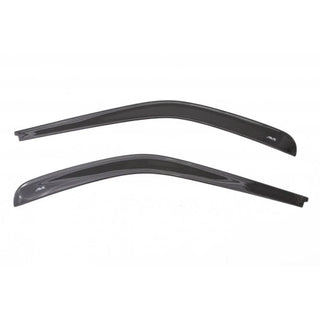 AVS Ventvisor Low Profile Window Deflectors (2PC, Matte Black): Jeep Wrangler JK 2007 - 2018 (2-Door)