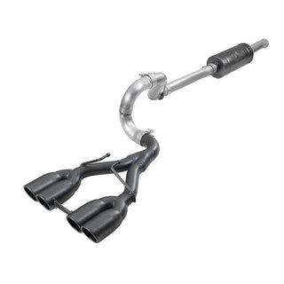 AFE Rebel Series Cat-Back Exhaust System (Black Tips): Jeep Wrangler JL 3.6L V6 2018 - 2025