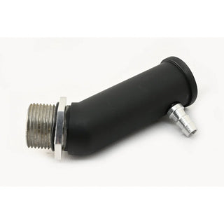 CFR Performance Aluminum Oil Filler Tube w/ Baffle - Black