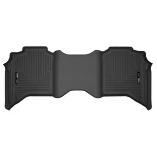 Husky Liners Black WeatherBeater 2nd Seat Floor Liner: Ram 2500 / 3500 2019-2024