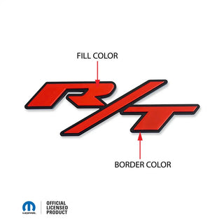American Brother Designs R/T Badge (2-Color): Dodge Challenger / Charger 2006 - 2023