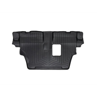 WeatherTech FloorLiner Rear Floor Mats (Black): Dodge Durango 2011 - 2025 (w/ 2nd Row Bench)