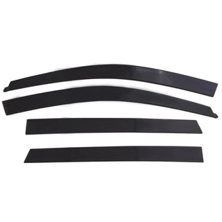 AVS Ventvisor Low Profile Deflectors (4PC, Smoke): RAM 1500 Crew Cab 2019 - 2025