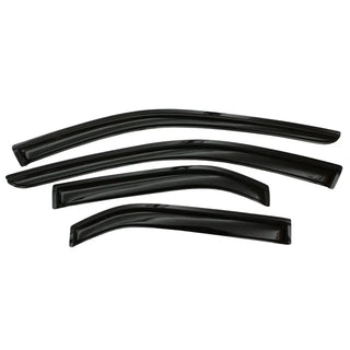AVS Ventvisor Outside Mount Window Deflectors (4PC, Smoke): RAM 1500 Quad Cab 2019 - 2025