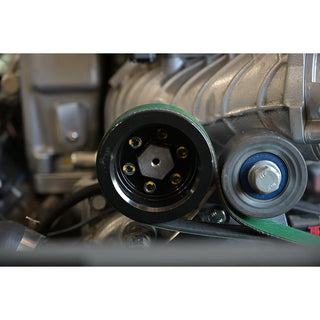 CFR Performance 3.10" Hellcat Supercharger Boost Pulley: Fits Most 6.2L Hellcat