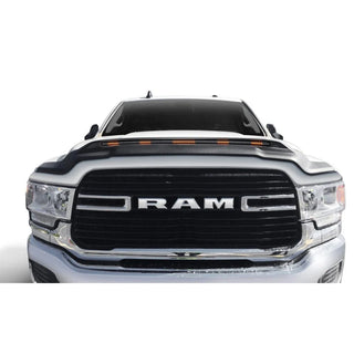 AVS Low Profile Aeroskin LightShield Pro Hood Protector - Black: Ram 2500 / 3500 (2019-2026)