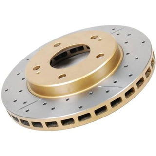 DBA Street Drilled & Slotted Rear Rotor: Jeep Grand Cherokee (93-98) / Wrangler (97-06)