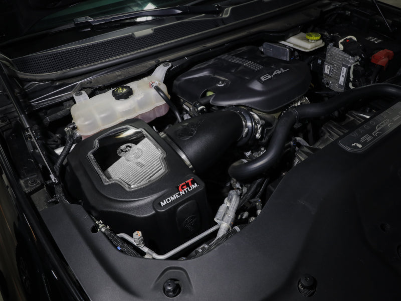 AFE Momentum GT Cold Air Intake System (w/Pro Dry S Filter): Jeep Grand Wagoneer 6.4L 392 2022 - 2024