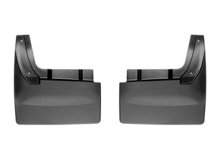 WeatherTech No-Drill Mudflaps w/ Fender Flares: Fits Ram 2500 / 3500 2010-2018 5.7L / 6.7L Diesel