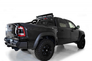 Addictive Desert Designs Race Series Chase Rack w/ Light Actuator and 50" Light Bar Mount: Ram 1500 TRX (2019-2024) - Hammer Black/Satin Black