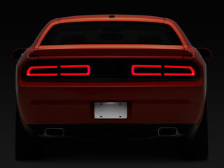 Raxiom 08-14 Challenger LED Tail Lights- Black Housing (Smoked Lens)