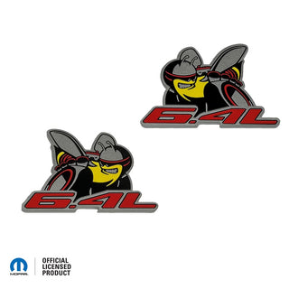 American Brother Designs SCATPACK Acrylic Badge (OEM Colors): Dodge Challenger / Charger 2015 - 2023