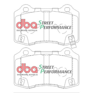 DBA Street Performance Rear Brake Pads: Jeep Grand Cherokee 2011-2026