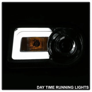 Spyder LED DRL Projector Headlights (Smoke): Chrysler 300C 2005 - 2010