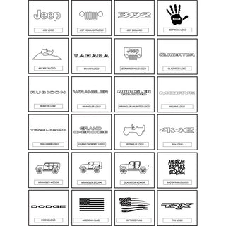 American Brother Designs Fuse Box Cover: Dodge Durango (14-25), Jeep Grand Cherokee (14-21), Ram (14-25)