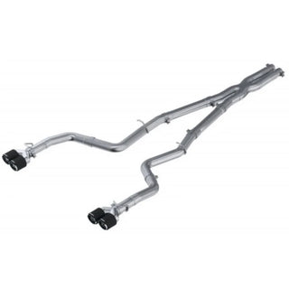 MBRP Cat Back Exhaust System (Race Profile, Carbon Fiber Tips): Dodge Challenger 5.7L Hemi 2015 - 2016