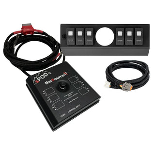 SPOD SourceLT Opening Switch Panel: Jeep Wrangler JK 2007-2008