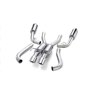 Corsa Sport Cat-Back Exhaust System (Polished Tips): Dodge Viper 8.0L V10 1996 - 2002 (GTS & RT/10)