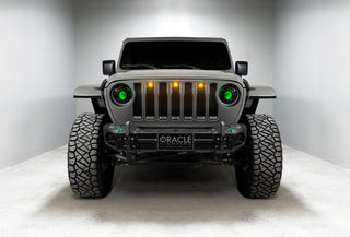Oracle Oculus Bi-LED Projector Headlights for Jeep JL/Gladiator JT - w/ BC1 Controller