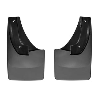 WeatherTech Rear MudFlaps (2PC, Black): Dodge Ram 2009 - 2018 w/ Flares (1500, 2500, 3500)