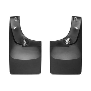 WeatherTech Rear MudFlaps (2PC, Black): Dodge Ram MegaCab 2006 - 2009 (1500, 2500, 3500)