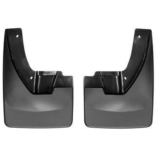 WeatherTech Front MudFlaps (2PC, Black): Dodge Ram 2009 - 2018 w/ Flares (1500, 2500, 3500)