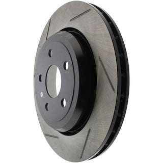 Stoptech Slotted Rear Brake Rotors: Dodge Durango / Jeep Grand Cherokee 6.4L 392 / Trackhawk 2012-2025