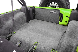 BedRug 5pc Rear Cargo Kit w/ Tailgate and Tub Liner: Jeep Wrangler 2007-2010