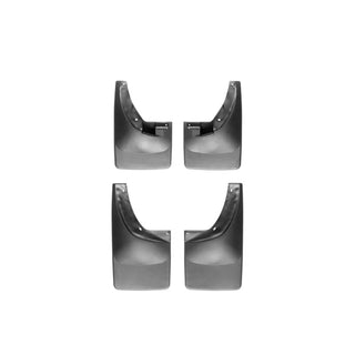 WeatherTech Front & Rear MudFlaps (4PC, Black): Dodge Ram MegaCab w/OUT Flares 2006 - 2009 (1500, 2500, 3500)
