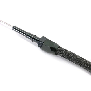 CFR Performance SS Braided Flexible Dipstick (CENTER SUMP): Fits Most 5.7L Hemi, 6.1L SRT8 & 6.4L 392