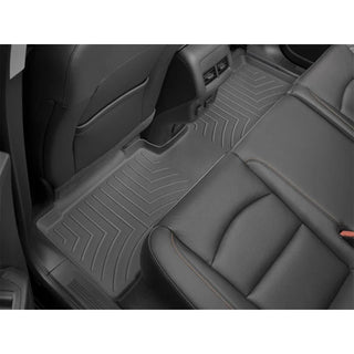 WeatherTech Rear FloorLiner (2nd Row Bucket with Center Console): Jeep Grand Cherokee L 2021-2024 - Black