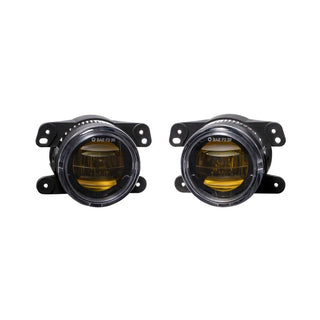 Diode Dynamics Elite Series Type M Yellow Fog Lamps (PAIR): Fits Most Hemi Models