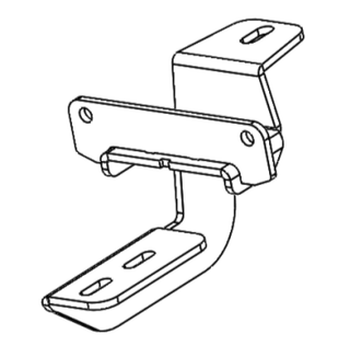 Go Rhino 18-22 Jeep Wrangler JL 2DR Mounting Brackets (V-Series V3/RB10 Slim/RB20 Slim) - Tex. Blk