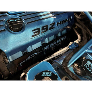 American Brother Designs Coil Pack Covers (Set of 2): 300, Challenger, Charger 2011 - 2023 (5.7L Hemi & 6.4L 392)