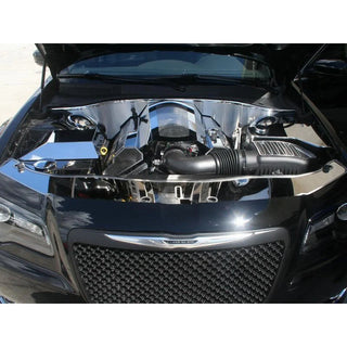 American Car Craft Perforated Illuminated Plenum Cover: Dodge Charger / Chrysler 300 5.7L 2009 - 2024