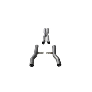 Corsa Resonator Delete Kit: Dodge Challenger 6.4L 392 & 6.2L Hellcat 2015 - 2023