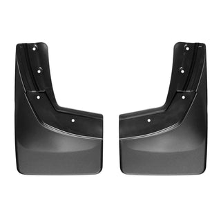 WeatherTech Rear MudFlaps (2PC, Black): Ram 2500 & 3500 2019 - 2024 (Dually ONLY)