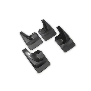WeatherTech Front & Rear MudFlaps (4PC, Black): Ram 2500 & 3500 2019 - 2024 (w/OUT Fender Flares)