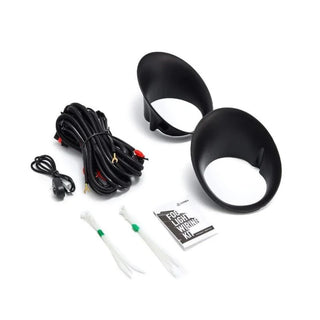 AlphaRex Bezel and Wiring Kit: Dodge Durango (04-06) / Ram 1500 (02-08) / Ram 2500 (03-09) / Ram 3500 (03-09)